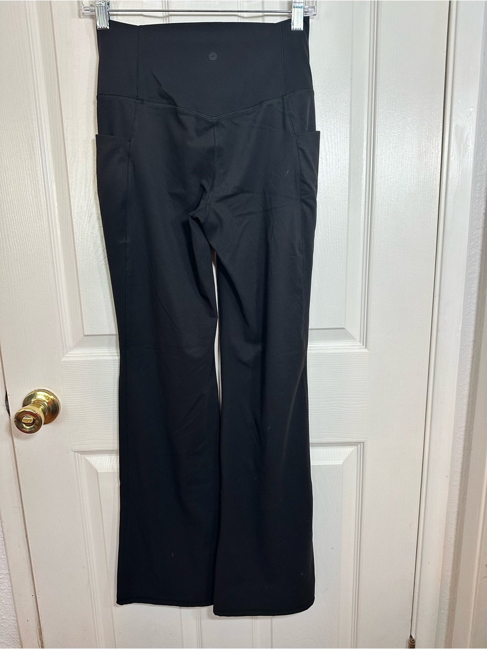 Avia SoftSculpt Women’s Black High-Waist Flare Yoga Pants size small NWT - Picture 4 of 4